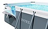 בריכה מלבנית אולטרה INTEX דגם 26364 סדרת ULTRA XTR + משאבת חול 2,100 גלון