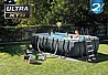 בריכה מלבנית אולטרה INTEX דגם 26356 סדרת ULTRA XTR + משאבת חול 1,500 גלון