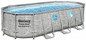 בריכה לגינה ראטן אובלית אולטרה BESTWAY דגם 56716 + משאבת נייר 1,500 גלון בריכה לגינה ראטן אובלית אולטרה BESTWAY דגם 56716 + משאבת נייר 1,500 גלון