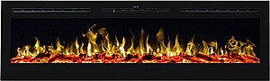 קמין חשמלי עם שלט 60 אינץ Aflamo Majestic 1500W - צבע שחור קמין חשמלי עם שלט 60 אינץ Aflamo Majestic 1500W - צבע שחור