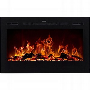 קמין חשמלי MAJESTIC 36 + שלט רחוק מבית Aflamo קמין חשמלי MAJESTIC 36 + שלט רחוק מבית Aflamo
