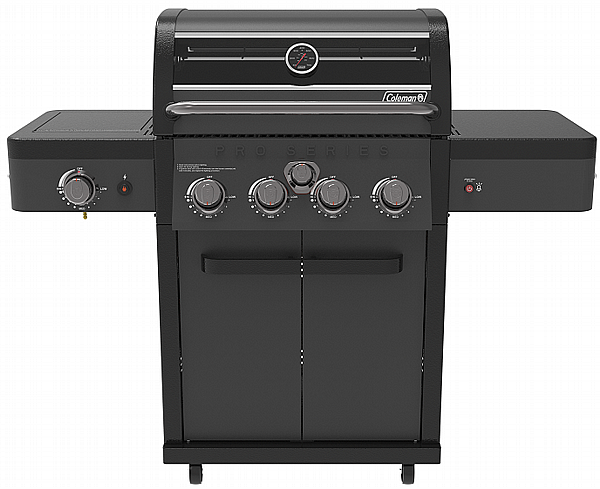 ���� �� 4 ������ ��� + ���� �� - Coleman Pro Genius 4 + Side Burner 73000 BTU - ��� ���� 