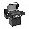 ���� �� 4 ������ ��� + ���� �� - Coleman Pro Genius 4 + Side Burner 73000 BTU - ��� ���� 
