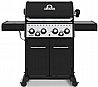 גריל גז 4 מבערים + כירת צד ושיפוד רוטיסרי BROIL KING CROWN 490 65,000BTU