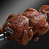 גריל גז 4 מבערים + כירת צד ושיפוד רוטיסרי BROIL KING CROWN 490 65,000BTU
