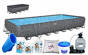 חבילת PREMIUM בריכה לגינה מלבנית אולטרה BESTWAY דגם 561KA-P חבילת PREMIUM בריכה לגינה מלבנית אולטרה BESTWAY דגם 561KA-P