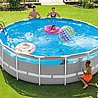 בריכה עגולה חלון INTEX דגם 26730 + מ.חול 1500 גלון