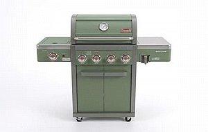 גריל גז 4 מבערים רבולושן + כירת צד - COLEMAN 4 REVOLUTION 63000 BTU - צבע שחור ירוק גריל גז 4 מבערים רבולושן + כירת צד - COLEMAN 4 REVOLUTION 63000 BTU - צבע שחור ירוק