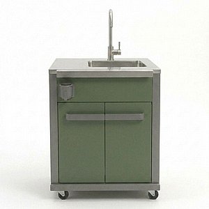 יחידת כיור נירוסטה לגריל גז קולמן רבולושן COLEMAN REVOLUTION - צבע ירוק יחידת כיור נירוסטה לגריל גז קולמן רבולושן COLEMAN REVOLUTION - צבע ירוק